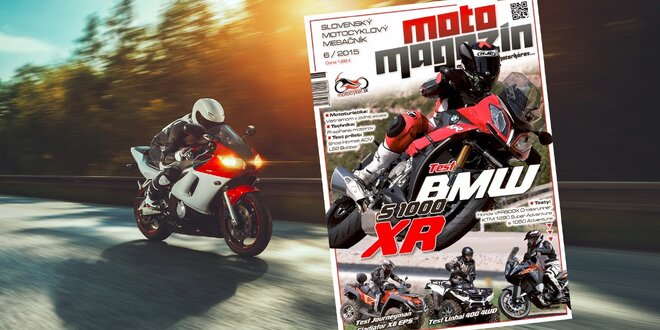 Ročné predplatné motorkárskeho mesačníka Motomagazín