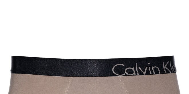 Pánské svetlo hnedé slipy Calvin Klein.