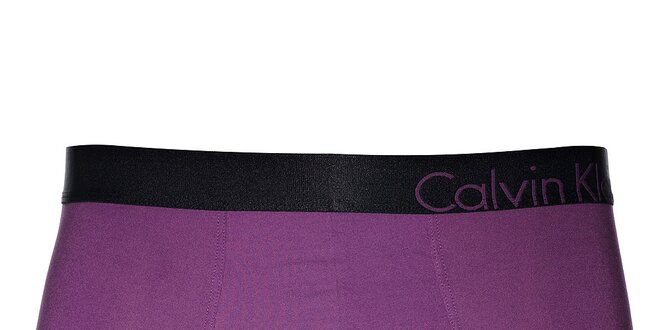 Pánske boxerky Calvin Klein vo fialovej farbe