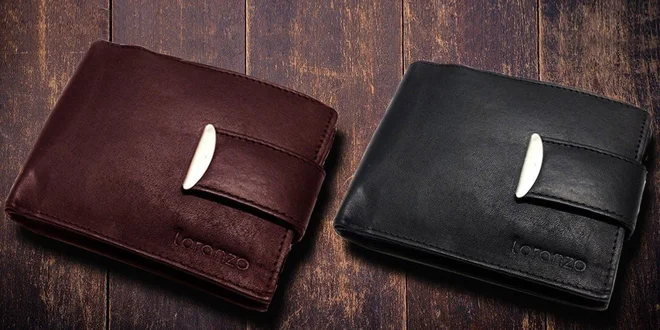 Kožené peňaženky Loranzo 8 modelov