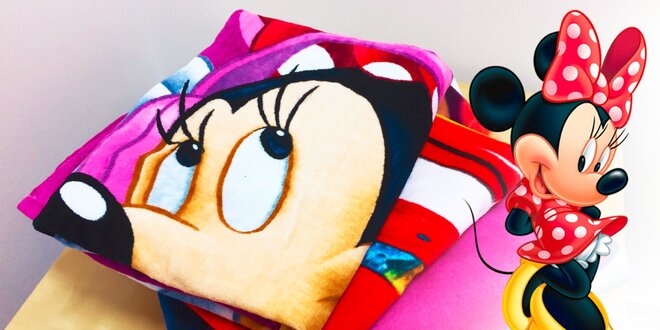 Disney osušky a deky s obľúbenými detskými hrdinami