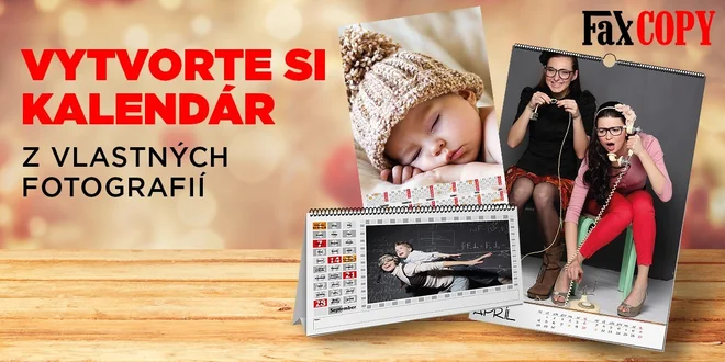 Fotokalendár z vlastných fotografií