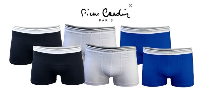 Značkové boxerky Pierre Cardin - sada 2 kusov