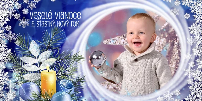 Vianočné magnetky z vlastnej fotografie