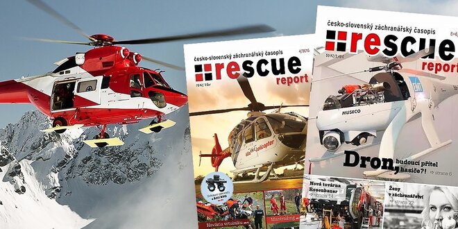 Predplatné záchranárskeho časopisu RESCUE report