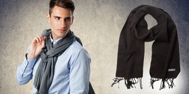 Elegantné zimné šály Pierre Cardin