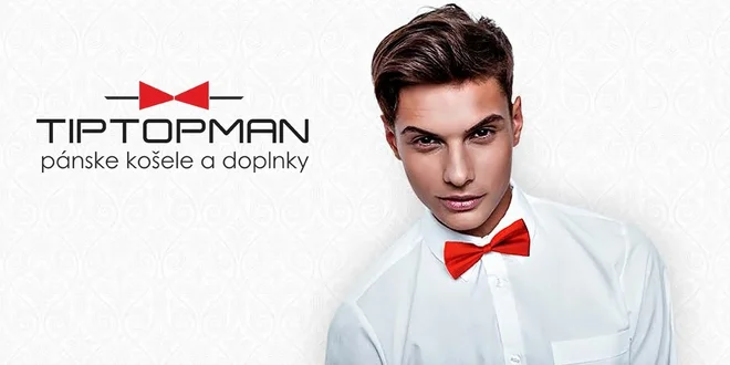 Nové pánske košele TipTopMan + dodanie v cene!