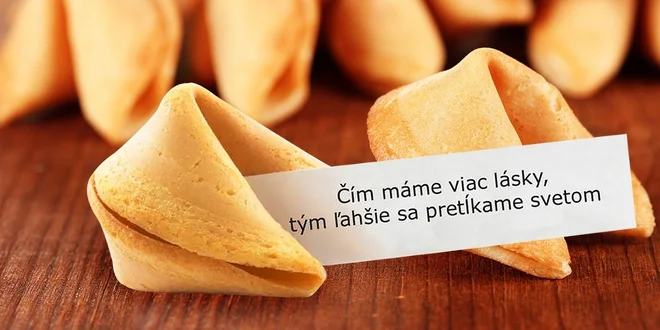 Koláčiky Šťastia - prečítajte si svoj osud!
