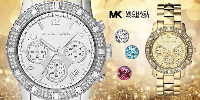 Dámske luxusné hodinky Michael Kors + náušničky zadarmo