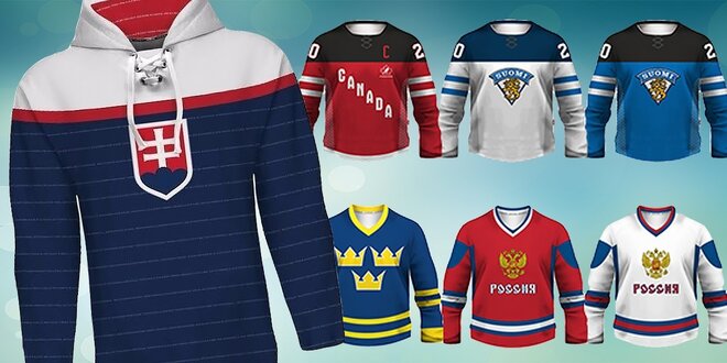 Hokejové dresy a minidresy pre pravých fanúšikov!