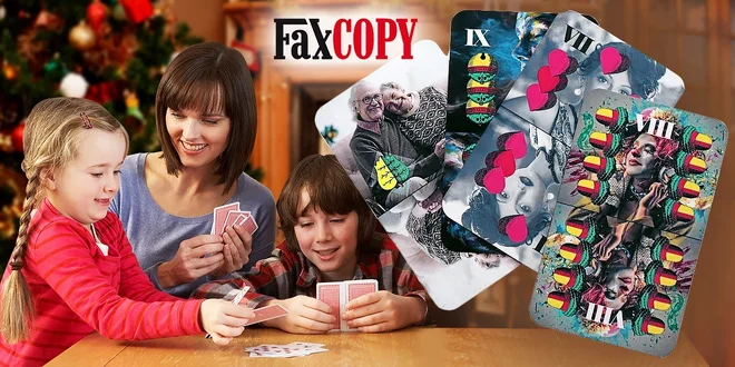 Hracie karty s vlastnými originálnymi fotografiami