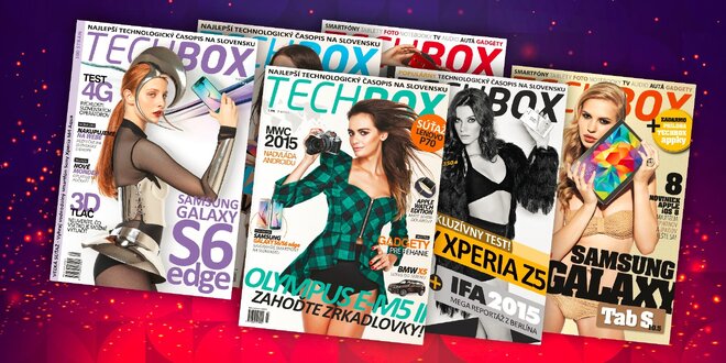 Ročné predplatné časopisu TECHBOX (10 čísel na rok 2016)