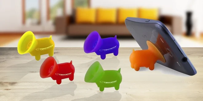 HIPPO silikónový stojan pre mobilný telefón či tablet
