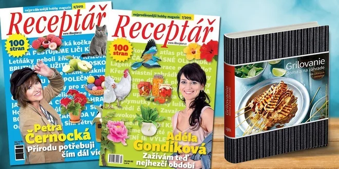 Časopis Receptář + Speciál a kuchárka