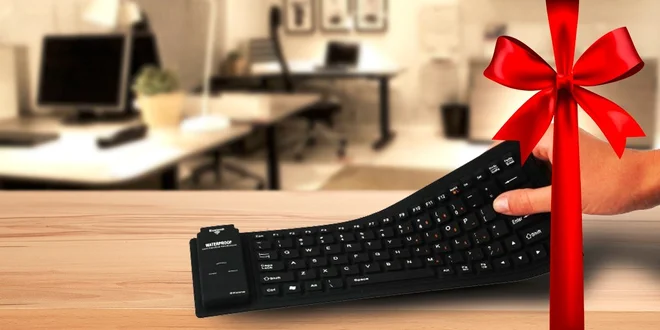 Silikónová bezdrôtová klávesnica FreeKEY