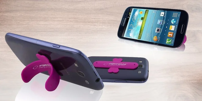 U-STRIP silikónový stojan pre mobilný telefón alebo tablet (2 ks v balení)