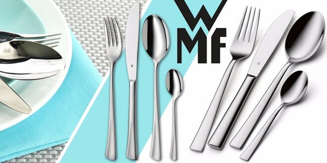Elegantná 24-dielna sada príborov značky WMF