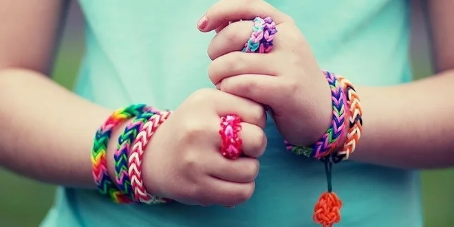 Sada a gumičky na náramky LOOM Bands
