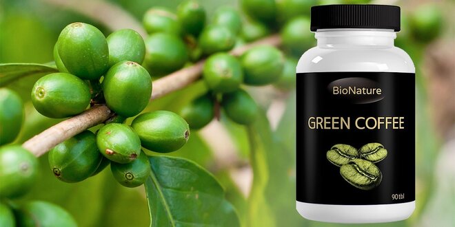 Chudnutie a detox! Green Coffee Bean extrakt v tabletách