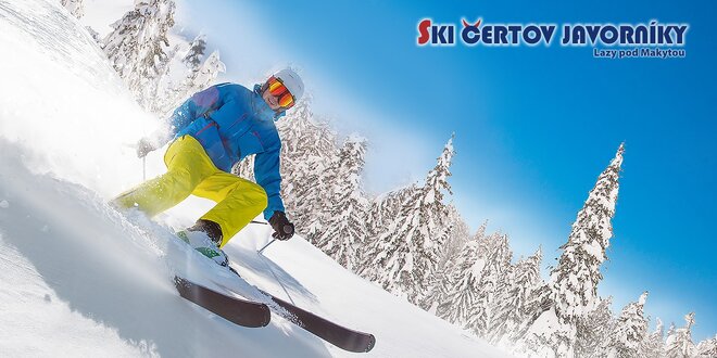 4-hodinový skipas pre 1 osobu v Ski Čertov