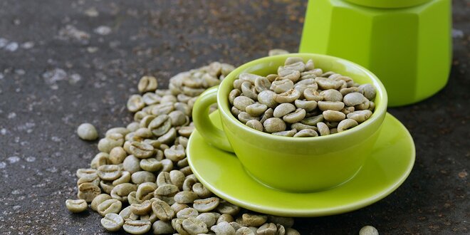 BIO Zelená káva – s príchuťou vanilky, zázvoru, kardamónu, škorice