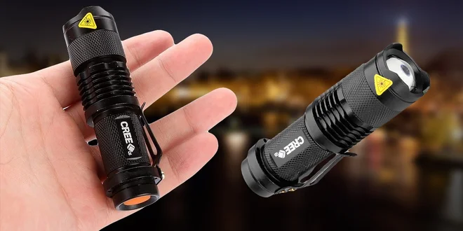 Vrecková LED baterka UltraFire