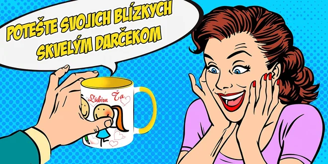 Keramický hrnček s farbou a potlačou podľa výberu!