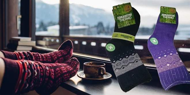 Termo bambusové pánske alebo dámske ponožky