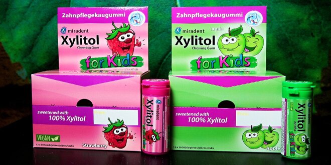 Zdravá Xylitol žuvačka nielen pre deti