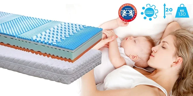 Rodinný matrac Tropico Soft Sleep® Visco
