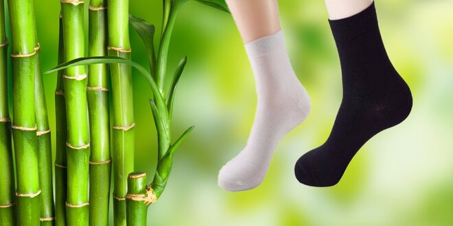 Bambusové ponožky pre pánov či dámy