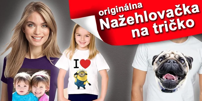Nažehlovačka s vašou fotografiou