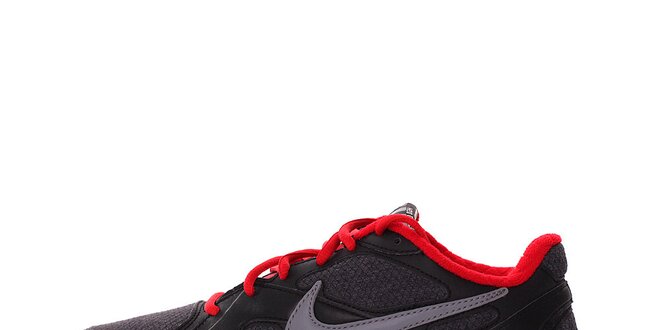 Pánske čierno-šedé běžecké tenisky Nike