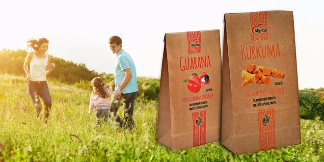 Životabudič GUARANA a sila prírody KURKUMA