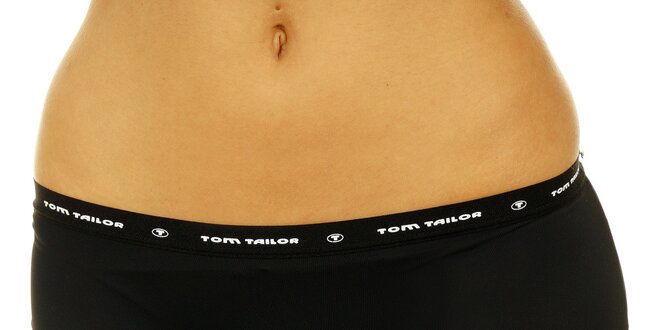 Dámske čierne nohavičky Tom Tailor