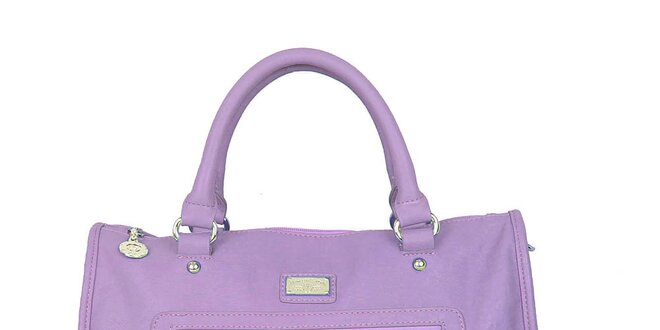 Dámska fialová kabelka s odopínateľným popruhom Princess Cult