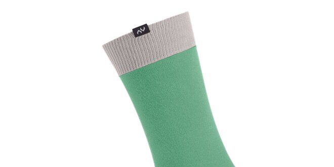Dámske zeleno-šedé ponožky Minga Berlin - 3 páry
