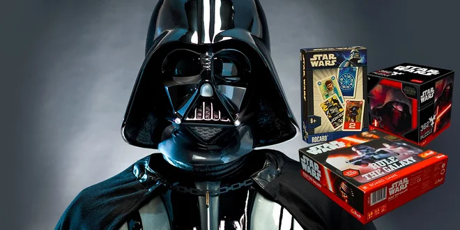 Stolová hra, puzzle či karty Star Wars