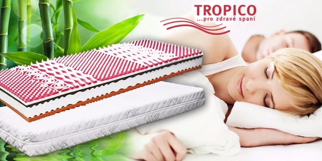 Matrace Tropico Kokos Rainbow® - odoslanie do 3 dní po obdržaní platby s dopravou zdarma!