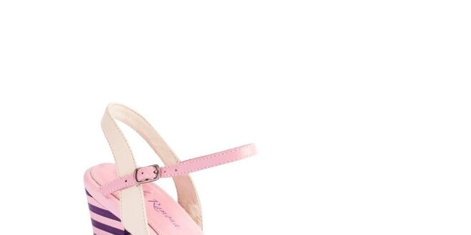 Dámske ružovo-fialové sandálky Lola Ramona