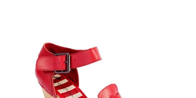 Dámske červené sandálky Lola Ramona