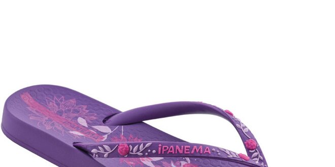 Dámske fialovo-ružové žabky Ipanema