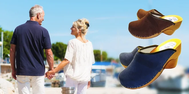Módne dreváky z brúsenej kože - 2 modely