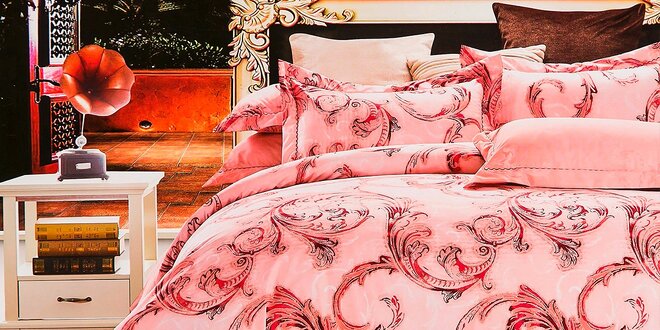 Luxusné 7-dielne posteľné obliečky zo 100% bavlny
