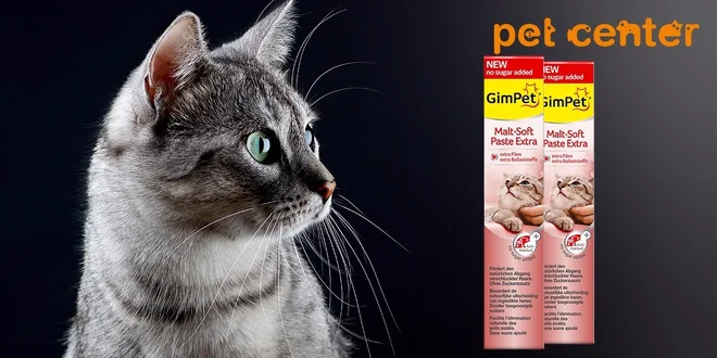 2 balenia pasty pre ľahšie mačacie trávenie GimPet Malt-Soft Extra TGOS