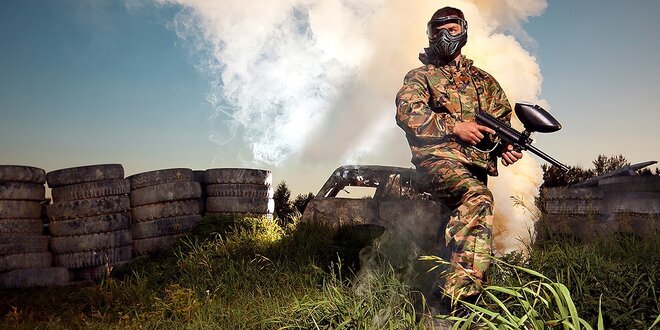 PAINTBALL Záhorská - prenájom na 3 hodiny + výstroj