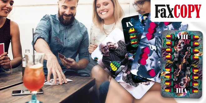 Hracie karty s vašimi vlastnými originálnymi fotografiami