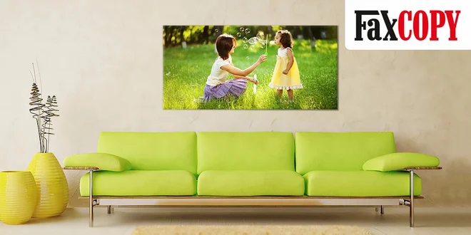 Štýlový obraz na plátne z vlastnej fotografie vo fotografickej kvalite od FaxCOPY
