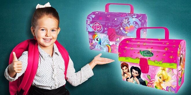 Detské kufríky My Little Pony alebo Fairies pre všetky mladé dámy