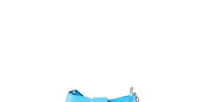 Dámska tyrkysová mini kabelka na zámoček Luisa Vannini